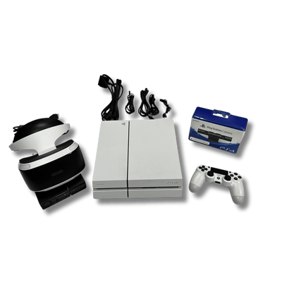 Refurbished - White PlayStation4 + VR Bundle - 1TB - East Texas Electronics LLC.